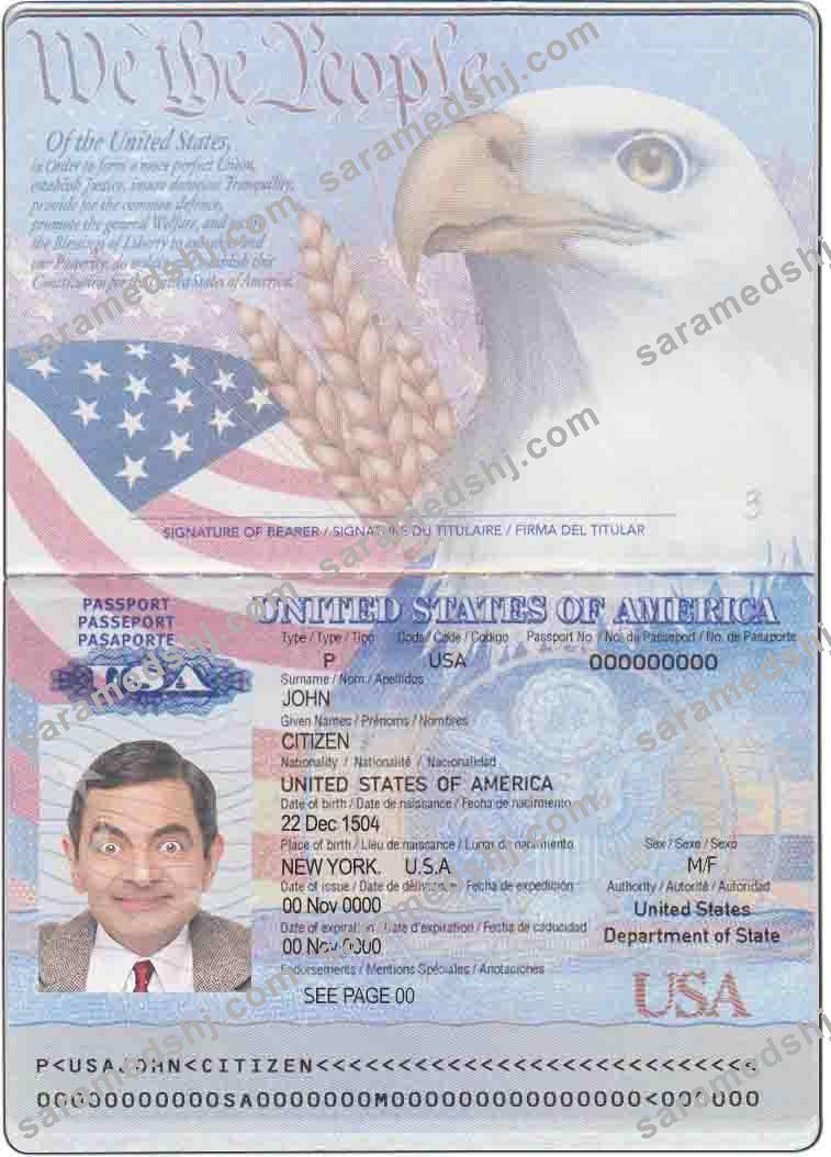 USA passport
